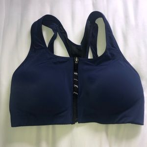 Women’s Nike Strong Support Zip Sports Bra